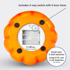 Personalized Light Up Halloween Pumpkin Decor Outdoor